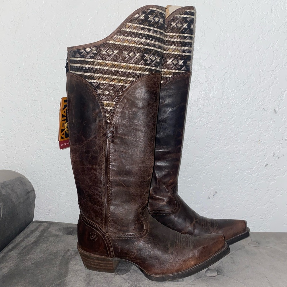 Ariat Caldera en Brown Leather Western Boots